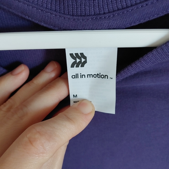 2/$35 Womens Purple Crewneck Sweatshirt - Picture 9 of 10